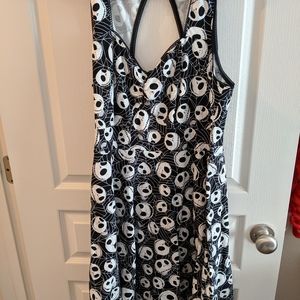 XXL Jack Skellington sweetheart Hot Topic dress